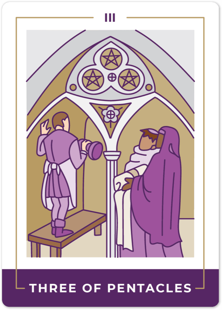 3 Of Pentacles Tarot Card Meaning: Embracing Collaboration And Mastery