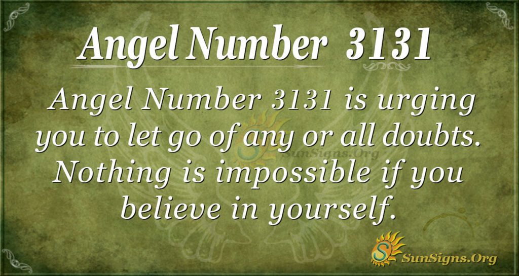 3131 Angel Number: Embracing Spiritual Harmony And Inner Guidance