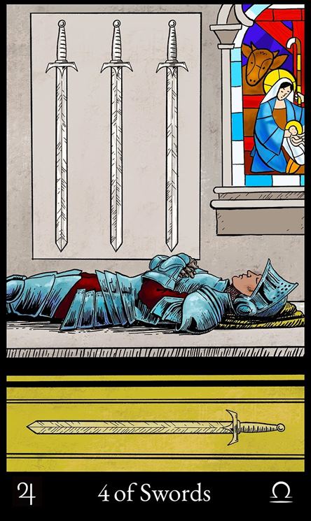 4 Of Swords Tarot Card Meaning: Embracing Rest And Reflection