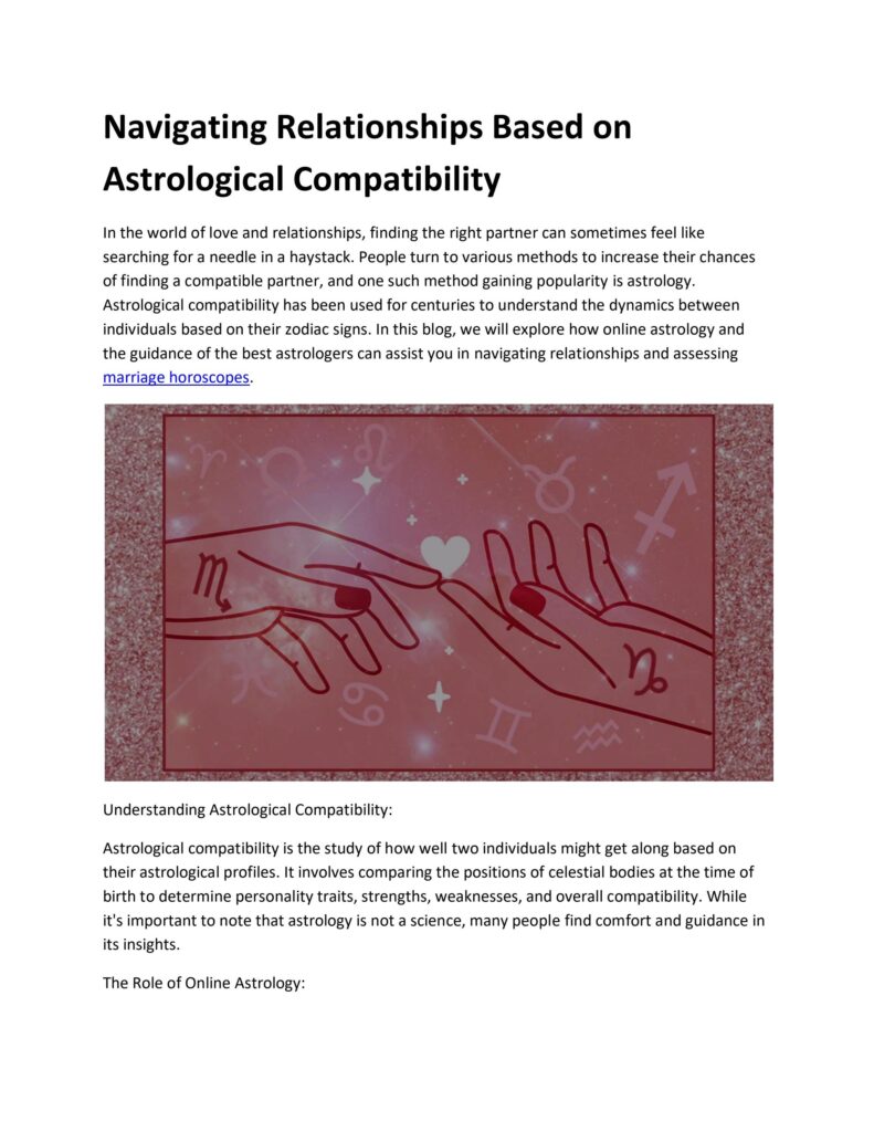 Couples Astrology Reading: Navigating Relationship Dynamics With Celestial Guidance