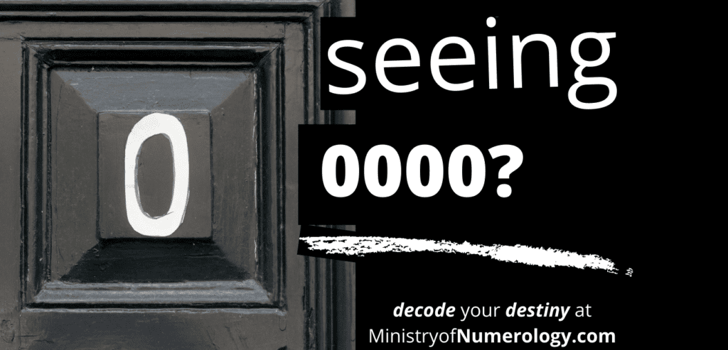 What Does The 0000 Angel Number Mean? Decoding Its Profound Message