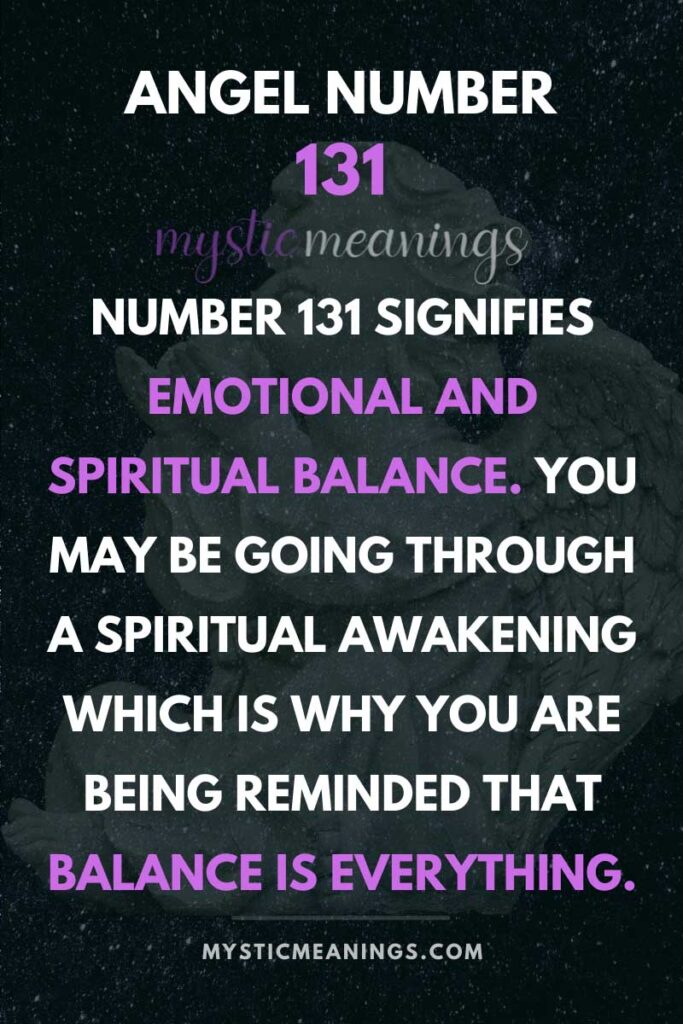 What Does The 131 Angel Number Mean? Understanding Its Divine Message