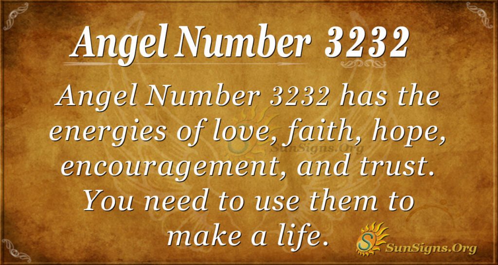 What Does The 3232 Angel Number Mean? Unlocking Its Spiritual Significance