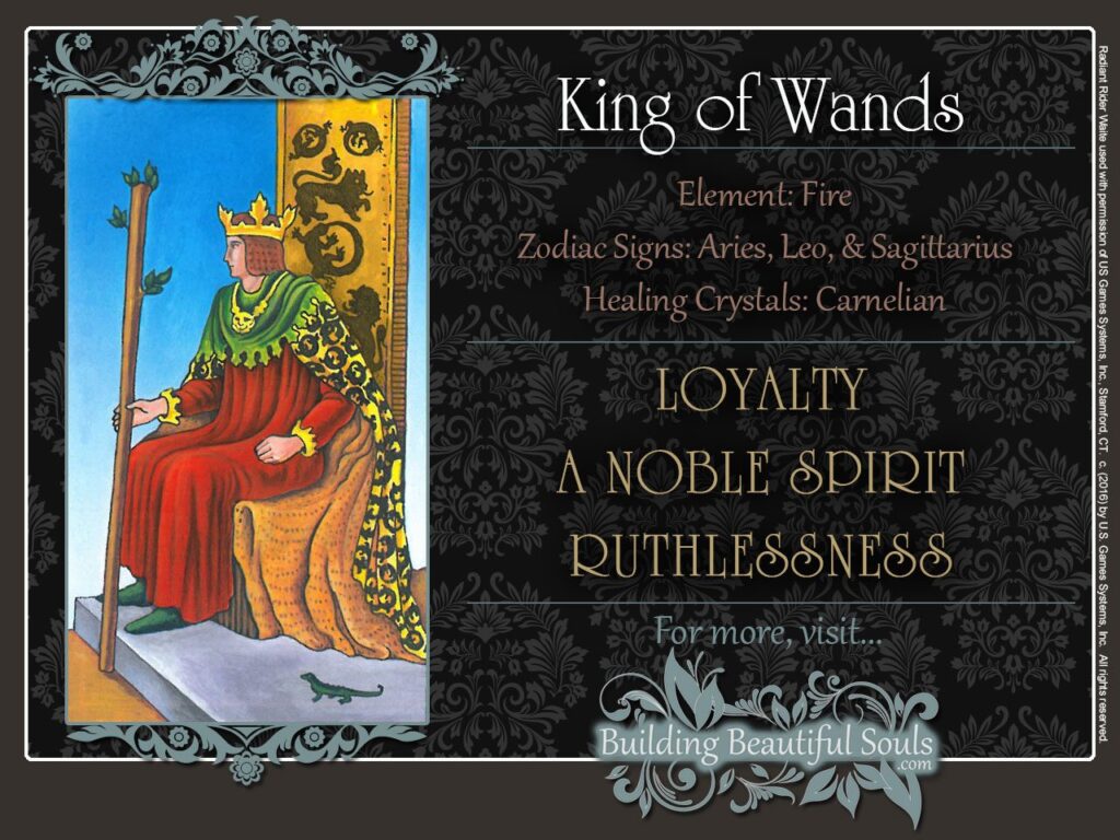 What Does The King Of Wands Tarot Card Mean? How Does It Represent Power And Creativity?
