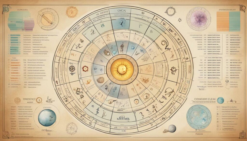 astrology aspects interpretation cheat sheet