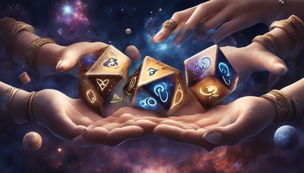 astrology dice readings