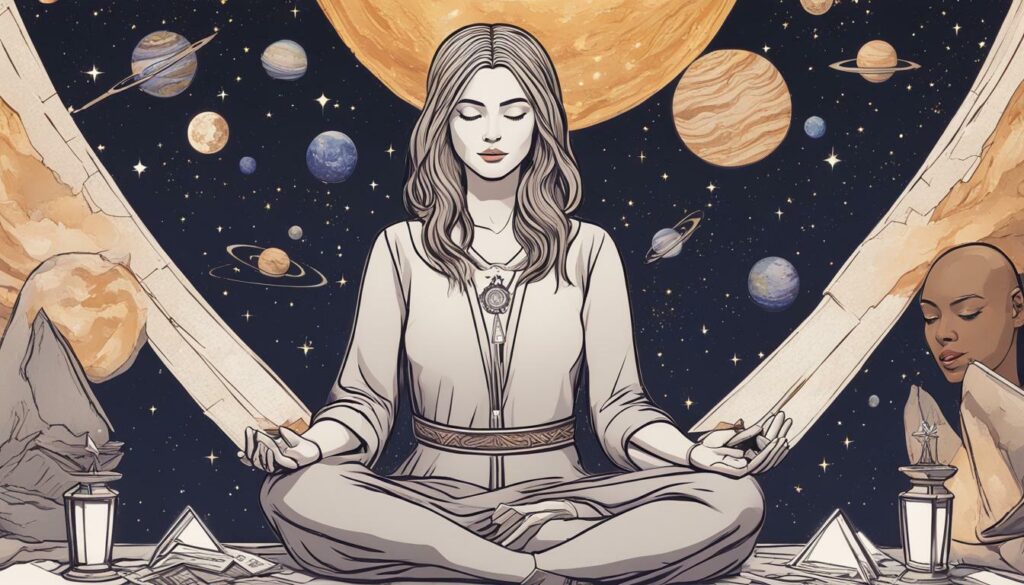 connecting with higher self through tarot