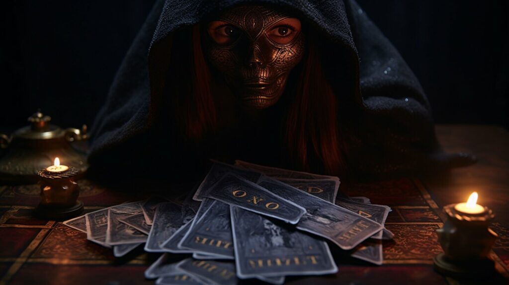 the dark side of tarot card readings