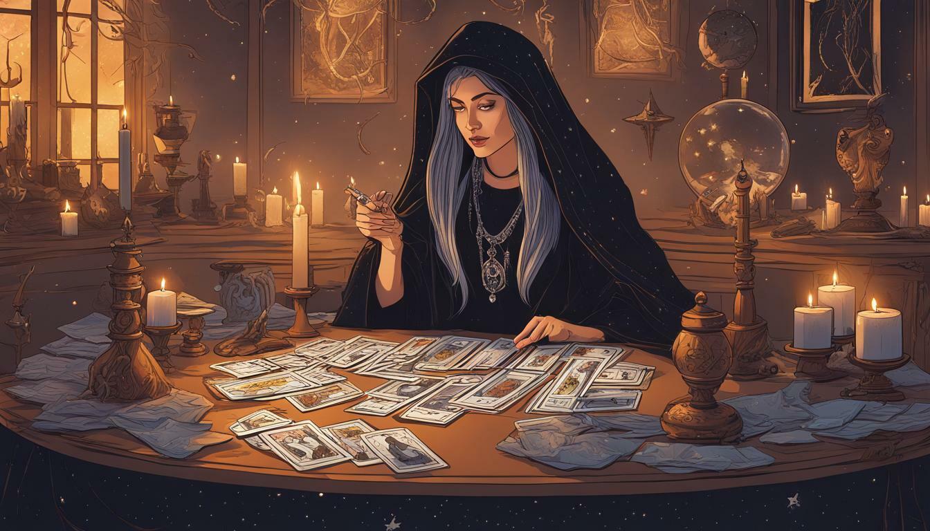 witch tarot reading