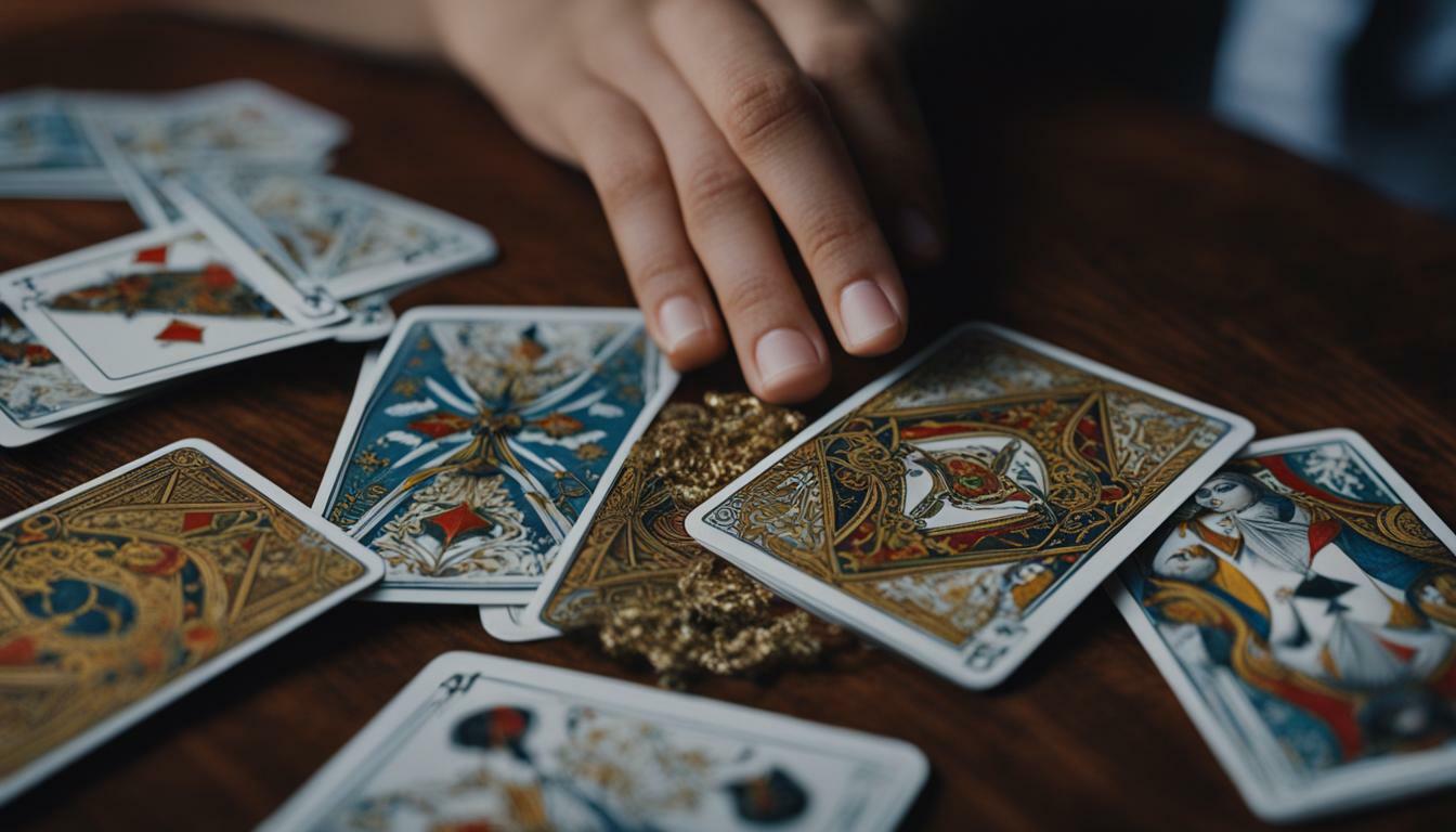 How do you shuffle tarot cards?