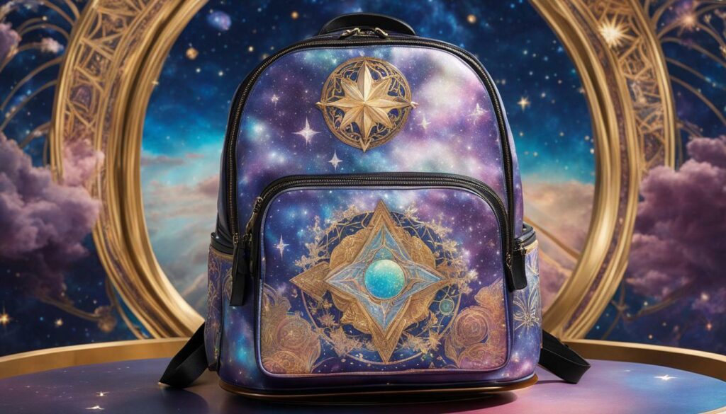 Loungefly Originals Pearlescent Tarot Cards Mini Backpack