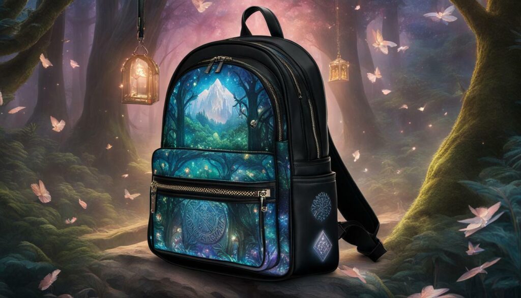 Loungefly Pearlescent Tarot Cards Mini Backpack