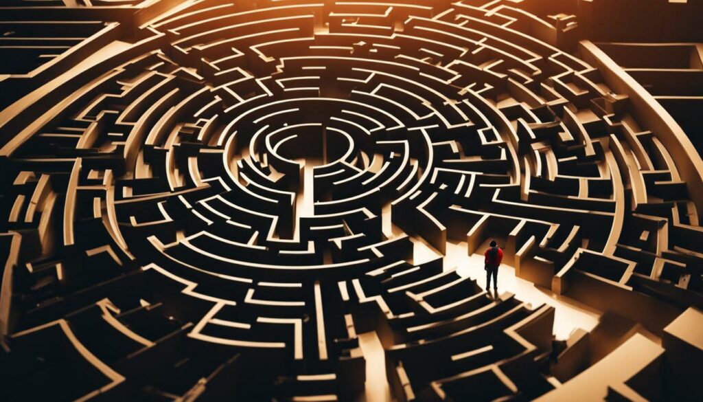 clarity and direction in a maze
