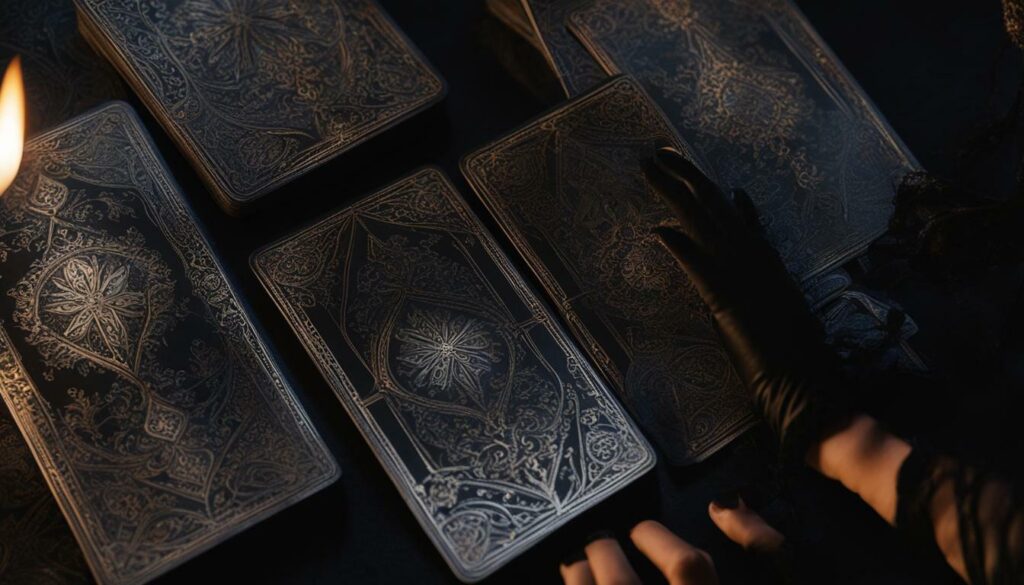 gothic tarot cards